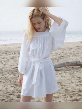 Doen Calder Square Neck Mini Dress